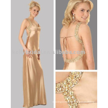 engagement and Sexy Evening dress with shiny beads